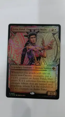 Anim Pakal, Thousandth Moon (Showcase) The Lost Caverns of Ixalan Foil NM - Image 1