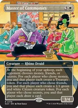 Master of Ceremonies | MTG Secret Lair SLD Stan Sakai NM M - Image 1