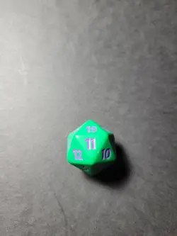 MTG Teenage Mutant Ninja Turtles Spindown D20 Die Purple Donatello TMNT Magic - Image 3