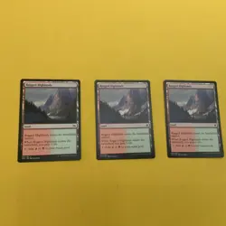 x3 Rugged Highlands - fate reforged - Magic the Gathering (MTG) - Image 1