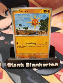 Pokemon TCG Solrock ME01 Mega Evolution 075/132 Uncommon - Image 1