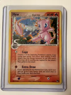 Mew Delta Species Holo - Pokemon POP Series 5 3/17 *CORRECTED BACK* *HOLO BLEED* - Image 1
