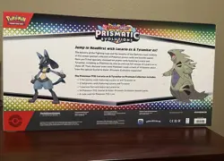 Pokemon Lucario Ex & Tyranitar Ex Premium Collection Prismatic Evolutions - Image 3