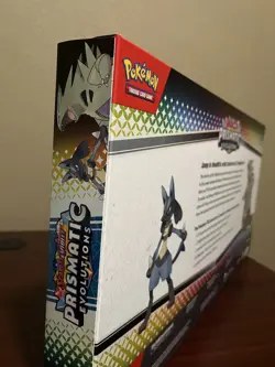 Pokemon Lucario Ex & Tyranitar Ex Premium Collection Prismatic Evolutions - Image 4