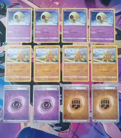 Pokemon Crown Zenith BUNDLE: 12×Cards/ Lunatone & Solrock/PLAYSET/Near Mint - Image 1