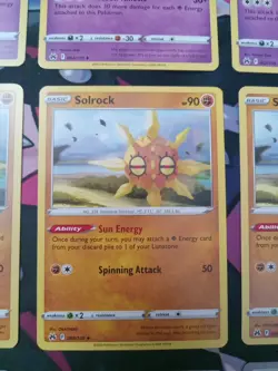 Pokemon Crown Zenith BUNDLE: 12×Cards/ Lunatone & Solrock/PLAYSET/Near Mint - Image 3