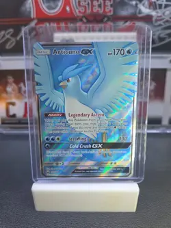 Pokemon Articuno GX SM Celestial Storm Ultra Rare Full Art Holo 154/168 NM/M - Image 1