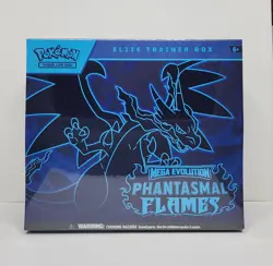 Pokemon Phantasmal Flames Elite Trainer Box ETB Factory Sealed - Image 1