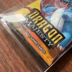 Pokemon Sun & Moon Dragon Majesty Booster Pack (Salamence Art) Factory Sealed - Image 3