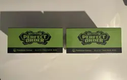 Pokemon Center Perfect Order Elite Trainer Box ETB x2 - Image 4