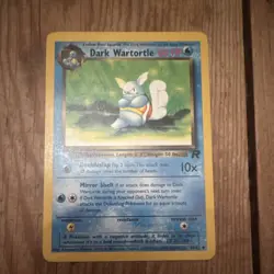 Pokemon TCG Dark Wartortle Team Rocket 1st Edition Uncommon 46/82 English - Image 1