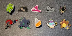 Official Pokemon Collector Pins Lot Of 10 - Image 1