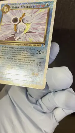 Pokemon TCG Dark Blastoise 4/110 Legendary Collection Reverse Holo Rare - Image 2