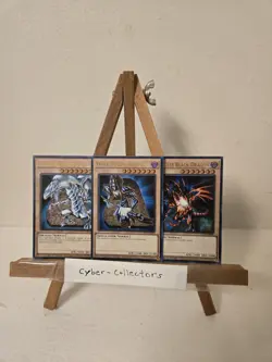 Yugioh LC01-EN004-6 Collection Dark Magician, Red Eyes, Blue-Eyes White Dragon - Image 1