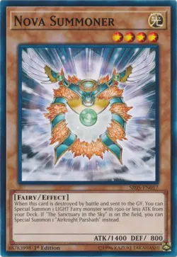1x (NM) Nova Summoner - SR05-EN017 - Common - 1st Edition YuGiOh - Image 1