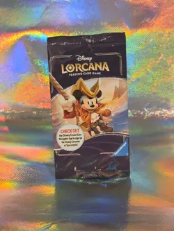 Lorcana Disney Cruise Line Pirate Mickey Exclusive - Disney Treasure - SEALED - Image 1