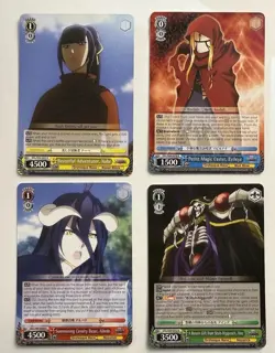 Overlord Weiss Schwarz English Tomb Of Nazarick - R (x9) & RR (x4) Lot - Image 2