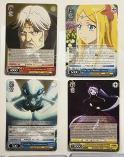 Overlord Weiss Schwarz English Tomb Of Nazarick - R (x9) & RR (x4) Lot - Image 3