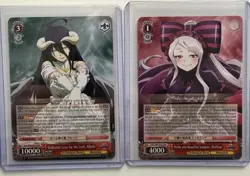 Overlord Weiss Schwarz English Tomb Of Nazarick - R (x9) & RR (x4) Lot - Image 5