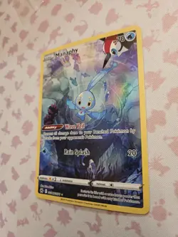 Pokemon TCG Manaphy Crown Zenith Galarian Gallery Card GG06/GG70 NM/M Condition - Image 3