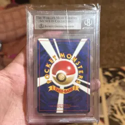 Pokemon Alakazam Holo Promo Unnumbered 1999 Japanese BGS 8.5 Graded Card - Image 2