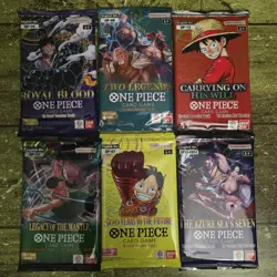 One Piece Card Game Booster Pack OP07 OP08 OP10 OP12 OP13 OP14 New Sealed - Image 1