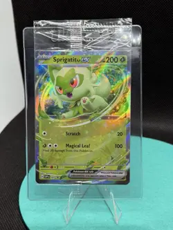 Sprigatito ex 087 SEALED! Sv: Scarlet & Violet Promo Cards Holo - Image 1