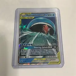 Pokemon Magikarp & Wailord GX TAG TEAM Promo Holo Card SM SM166 - Image 1