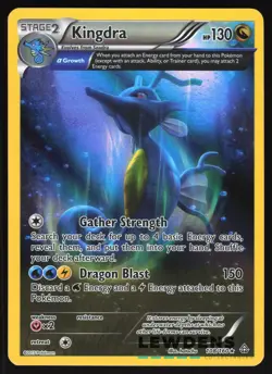 Kingdra - 108/160 - Holo Rare - Primal Clash - Pokemon Card - Image 1