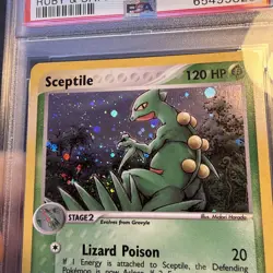 Pokemon Card Holo Sceptile 11/109 PSA 7 NM ex Ruby & Sapphire - Image 2