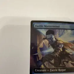MTG English Faerie Mastermind (Extended Art) LP Foil Normal March of the Machine - Image 2