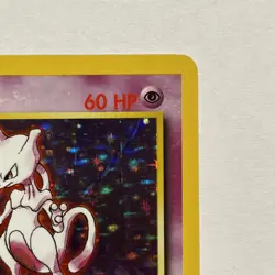 Pokemon Mewtwo TCG Base Set Holo Unlimited Rare Card 10/102 1999 - Image 4