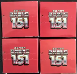 Pokemon Card Scarlet & Violet Reinforced Expansion Pack 151 Box Korean Ver. - Image 3