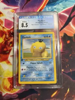 Pokemon TCG Psyduck Neo Destiny Card 79/105 1st Edition Vintage CGC 9 - Image 1