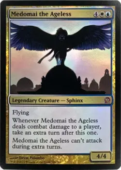 Medomai the Ageless (#196) - Theros - Magic: The Gathering - Mythic Foil - LP - Image 1
