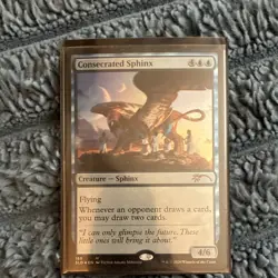 Magic: The Gathering Consecrated Sphinx Secret Lair Foil Mythic 165 EN 2020 - Image 1