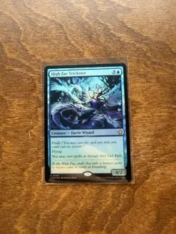 Magic: The Gathering High Fae Trickster Foundations Rare Foil Wizard - Image 1