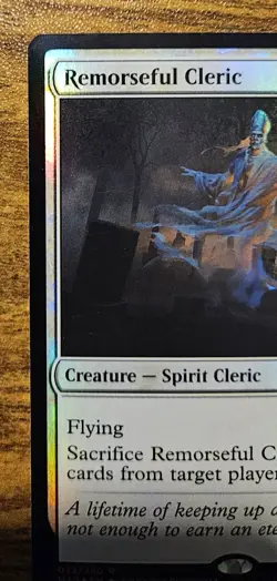 Remorseful Cleric - Foil - WOTC MtG Promo Pack: Core Set 2020 - Rare ⚔B&B - Image 2