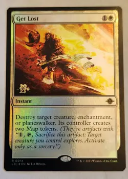 Get Lost LCI #14 Rare Prerelease Stamped Foil NM+ - Image 1