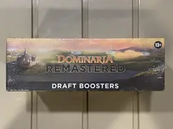 MTG Dominaria Remastered Draft Booster Box NEW Sealed - Image 2