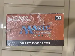 MTG Dominaria Remastered Draft Booster Box NEW Sealed - Image 3
