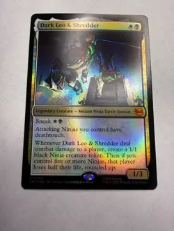 Dark Leo & Shredder Teenage Mutant Ninja Turtles Foil - Image 1