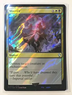 Mortify (Surge Foil) Commander: Final Fantasy - MTG RARE - Image 1