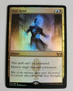 Void Rend Streets of New Capenna Foil NM Near Mint MTG - Image 1
