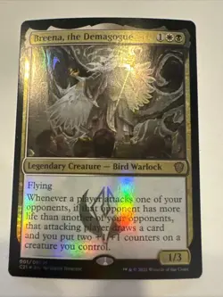 Breena, the Demagogue (Display Commander) - Thick Stock Commander 2021 Foil - Image 1