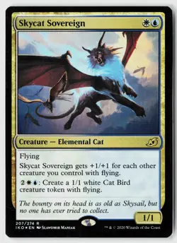 Skycat Sovereign #207 (Foil) (NM) Ikoria IKO Magic MTG - Image 1