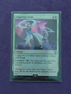 Lingering Souls (Surge Foil) #245 (NM) Final Fantasy FIC Magic MTG - Image 1