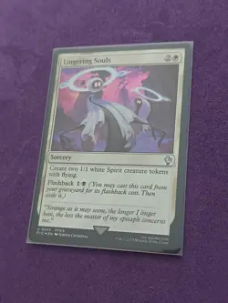 Lingering Souls (Surge Foil) #245 (NM) Final Fantasy FIC Magic MTG - Image 2