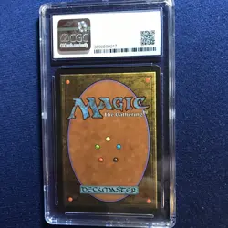 MTG Beta Circle of Protection Black CGC 8.5 NM/Mint+ (9 centering, edges) 1993 - Image 2