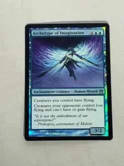 MTG FOIL Archetype of Imagination Born of the Gods Magic the Gathering - Image 1